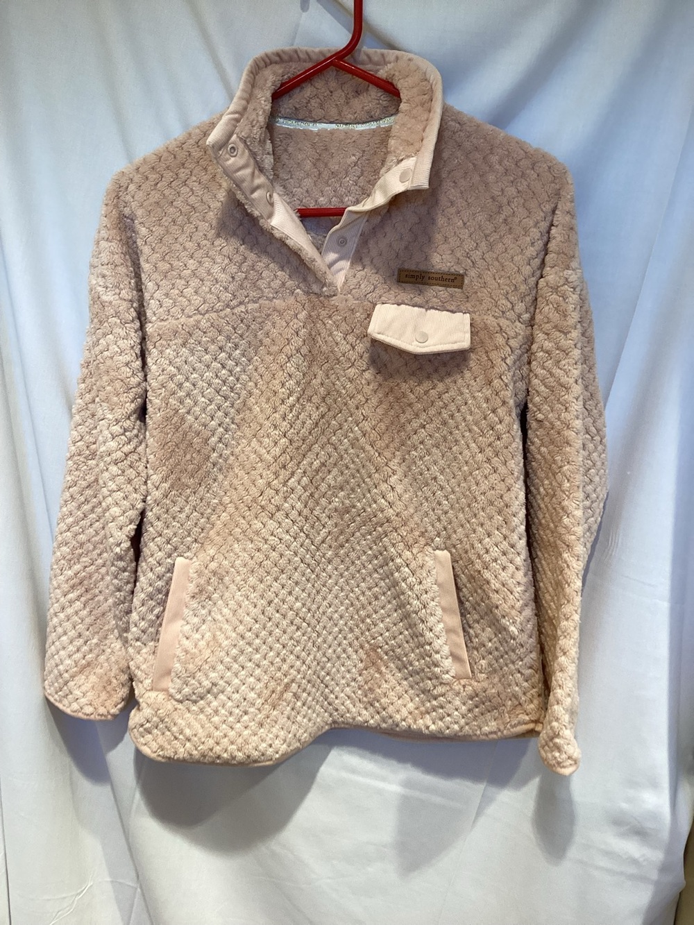 Simply Southern Quilted Teddy Pullover Jacket